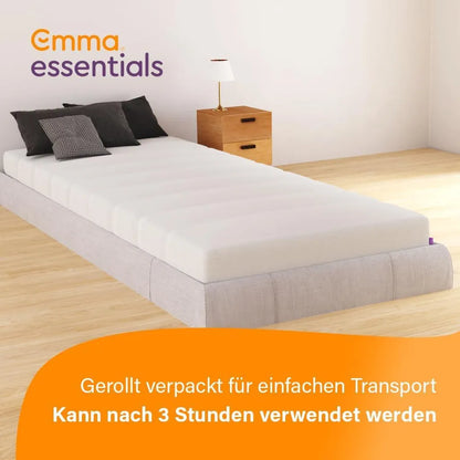 Emma Essentials Schaumstoffmatratze 140×200 cm – 15 cm – H2