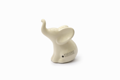 Tiziano Set Leon Mini 3er Set Keramik Elefant  ca. 8 cm Creme/Weiß Vorteilspreis