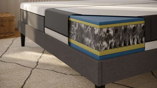 Emma 25 Flip Matratze 90×200 cm – 25 cm, 2 Härtegrade, 5 Zonen