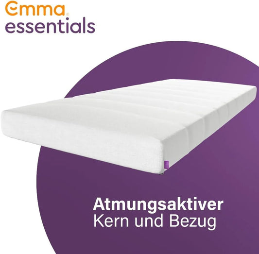 Emma Essentials Schaumstoffmatratze 140×200 cm – 15 cm – H2